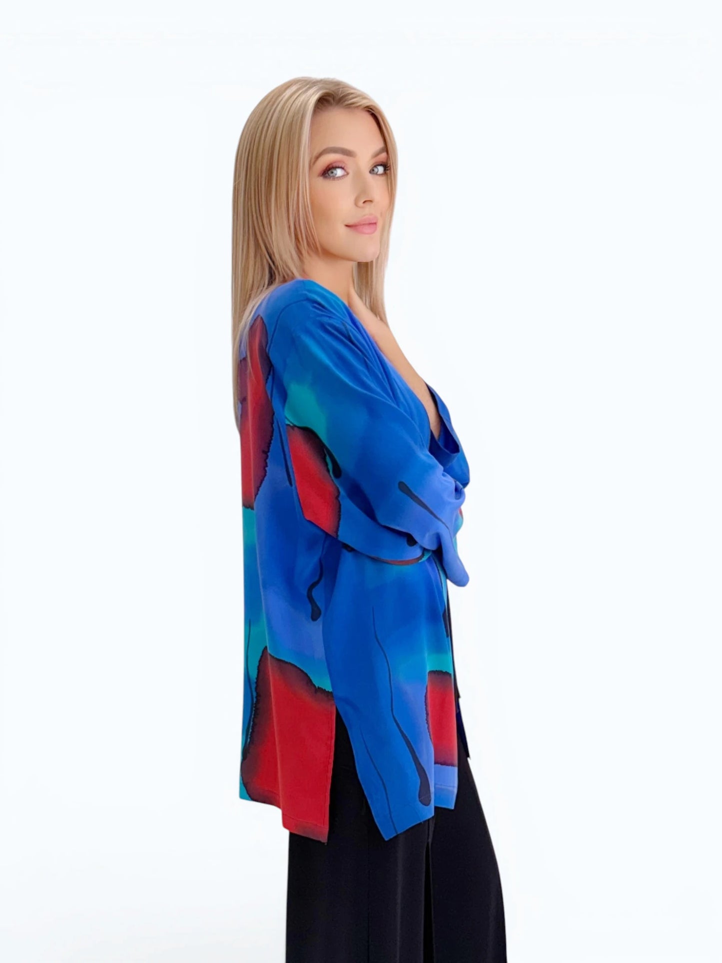 Kay Chapman Designs- Silk Crape Kimono
