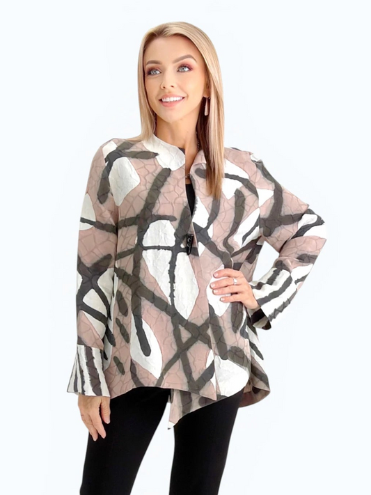 Kay Chapman Designs- Asymmetrical Jacket/ K1