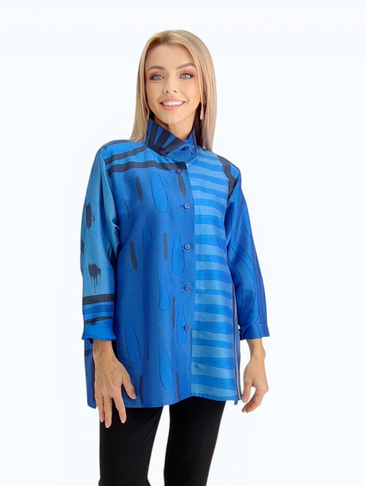 Kay Chapman Designs- Silk Issey Shirt/ K9