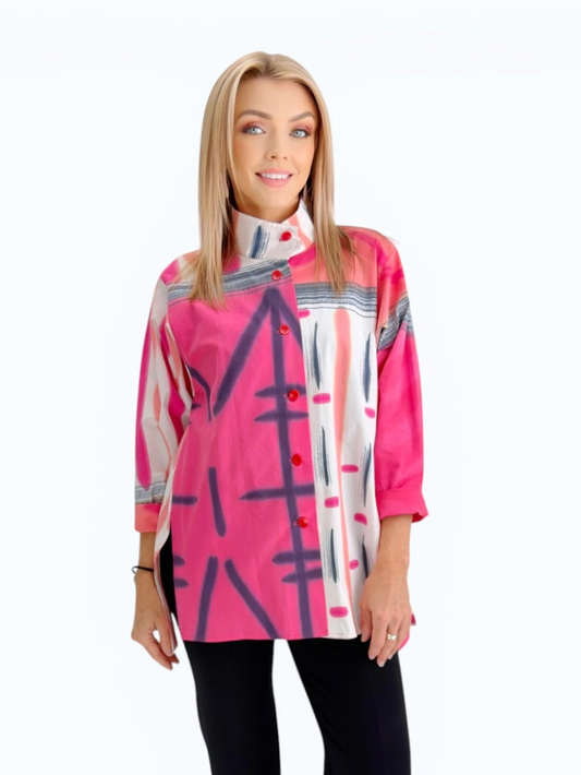 Kay Chapman Designs- Cotton Issey Shirt/ K8