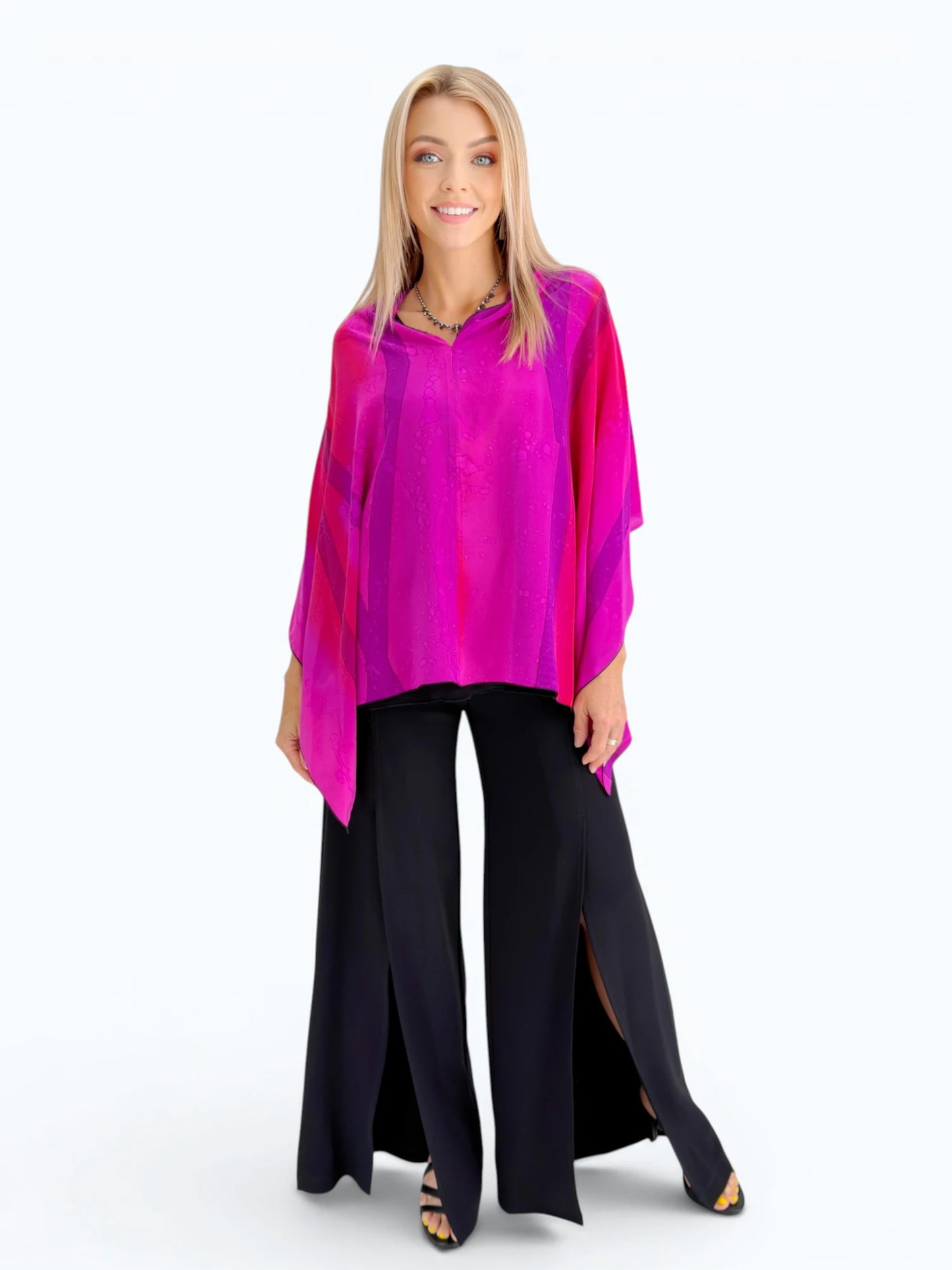 Kay Chapman Designs- Silk Crape Shawl