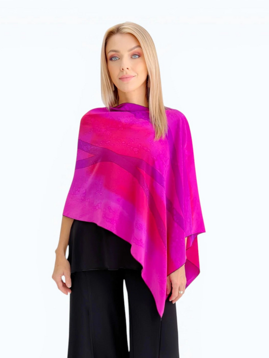 Kay Chapman Designs- Silk Crape Shawl