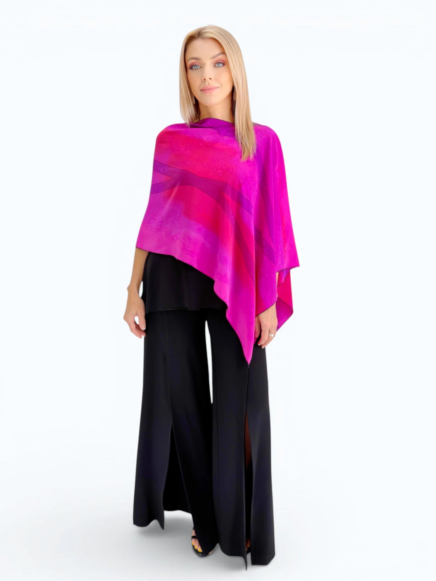 Kay Chapman Designs- Silk Crape Shawl