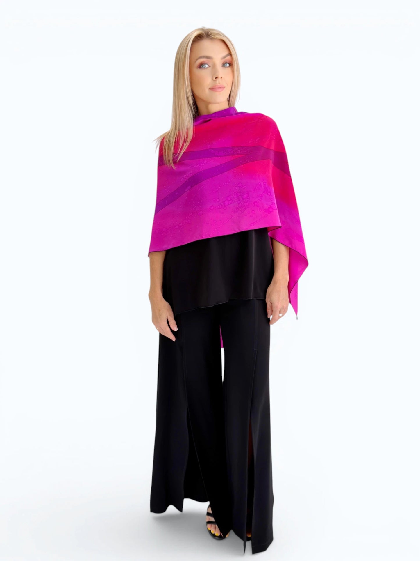 Kay Chapman Designs- Silk Crape Shawl