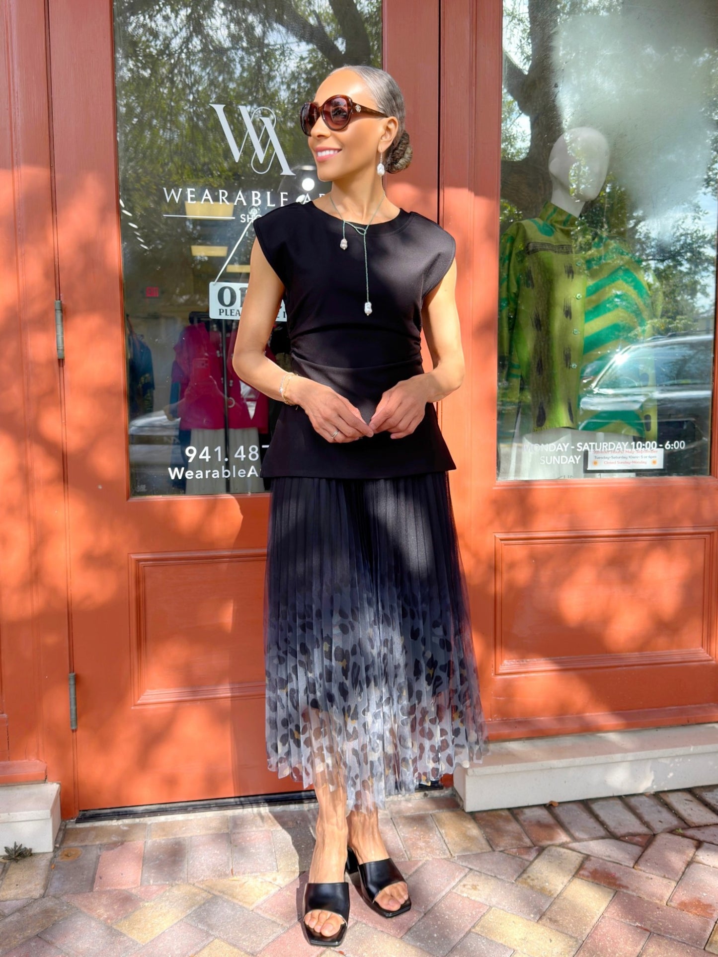 Ellyndale - Fairy Pleated Mesh Skirt