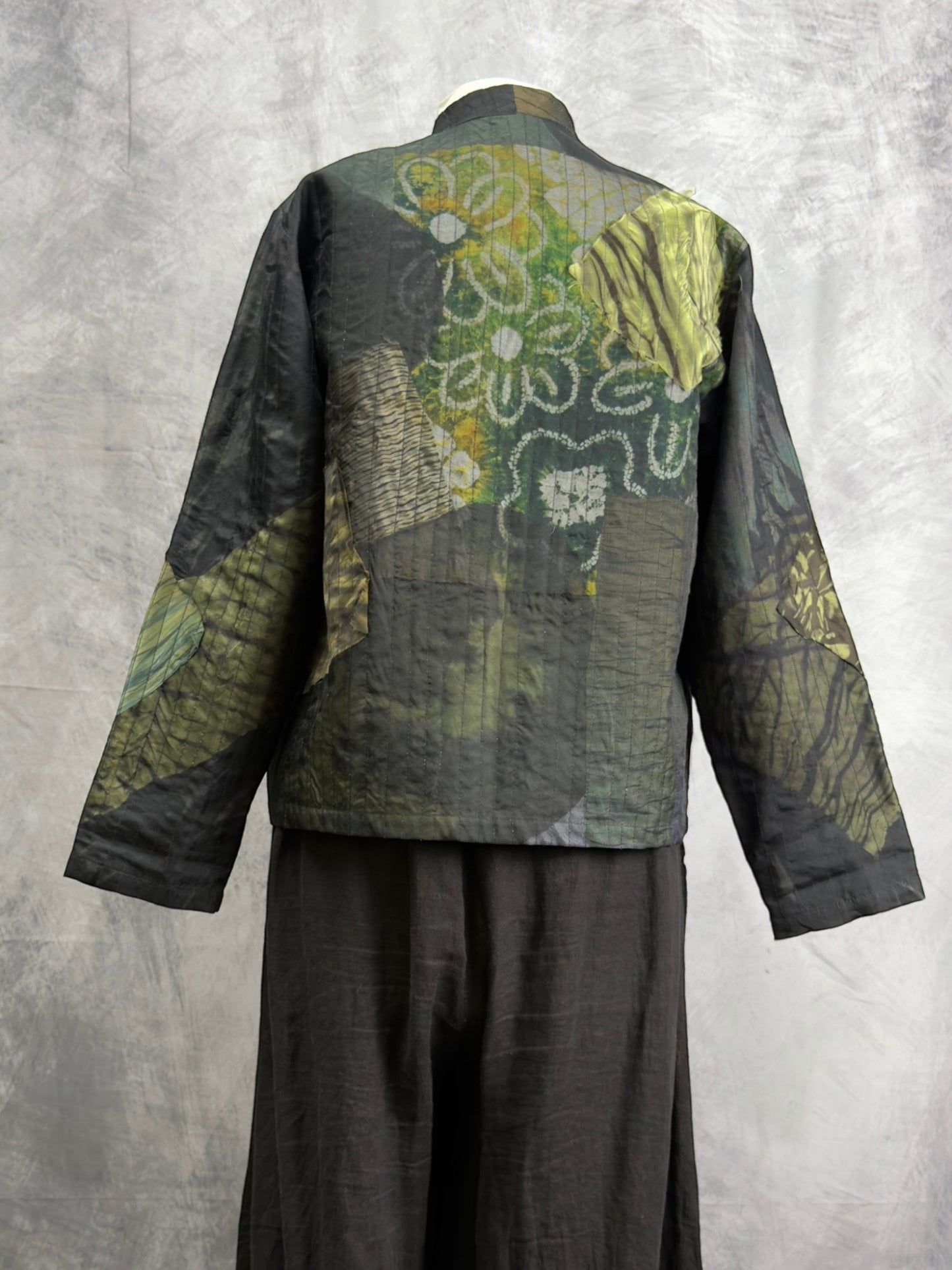 reimagine Collectio- Michael Kane/ Crop Semi Kimono