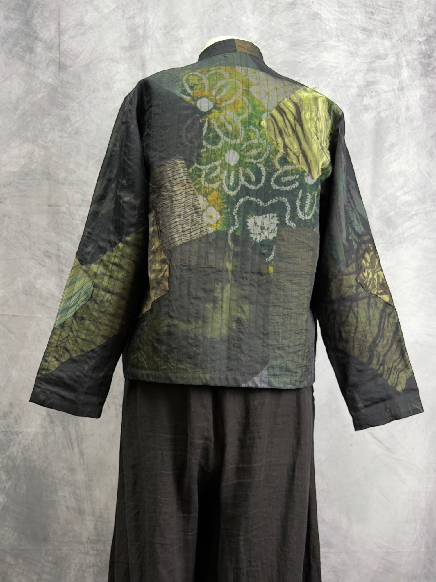 reimagine Collectio- Michael Kane/ Crop Semi Kimono