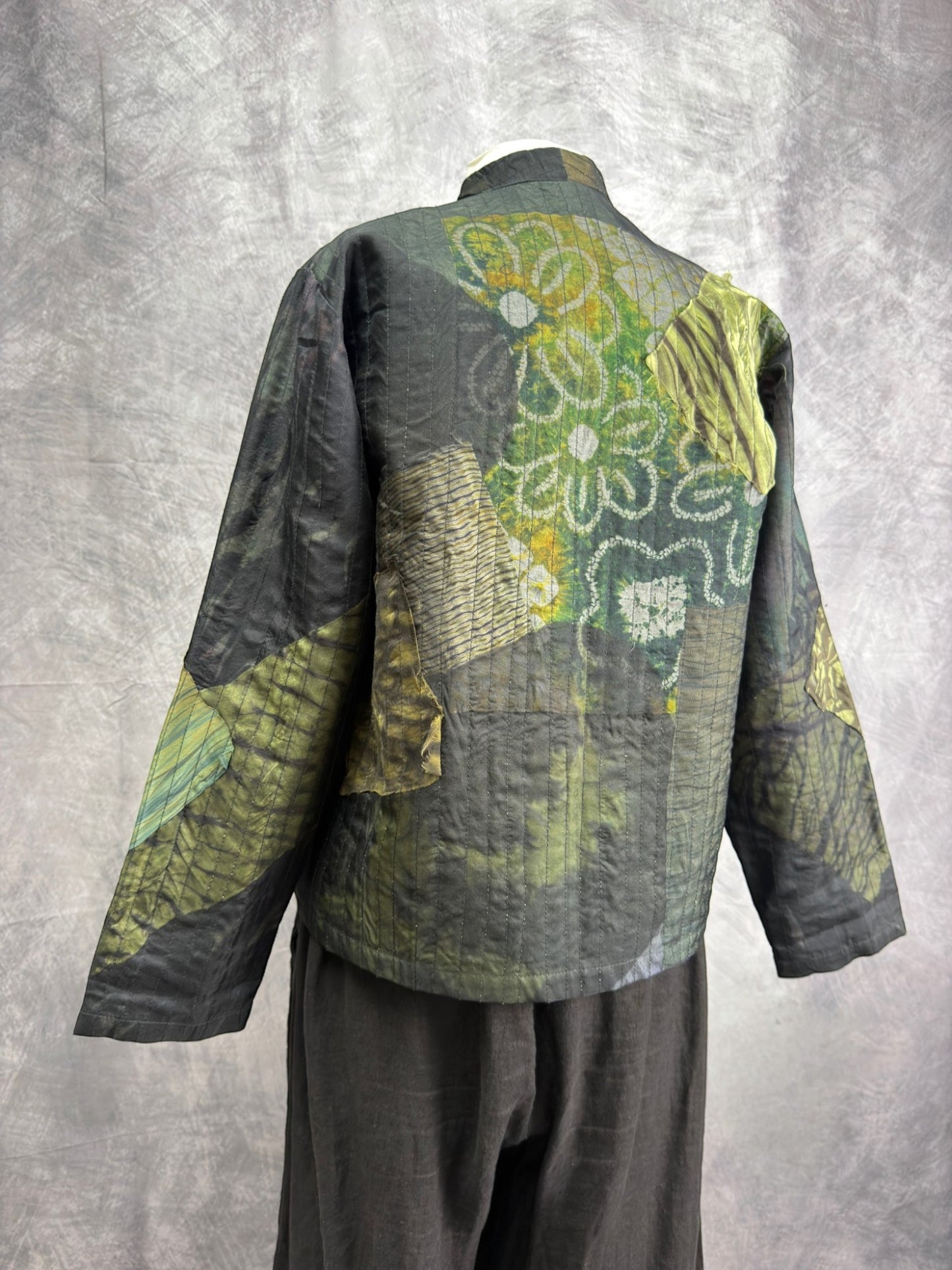 reimagine Collectio- Michael Kane/ Crop Semi Kimono