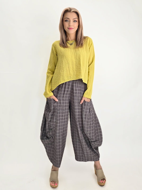 Eleven Stitch- Double Pocket Pants/ Clove