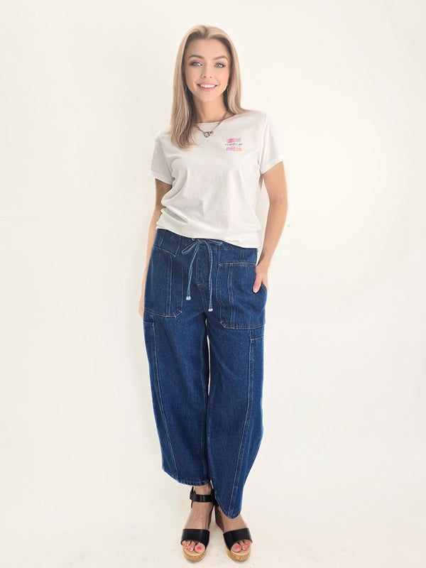 HYFVE - Wide Pants With Oversize Pockets