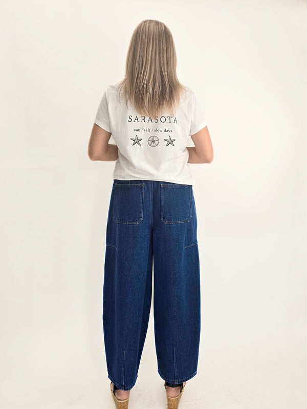 HYFVE - Wide Pants With Oversize Pockets