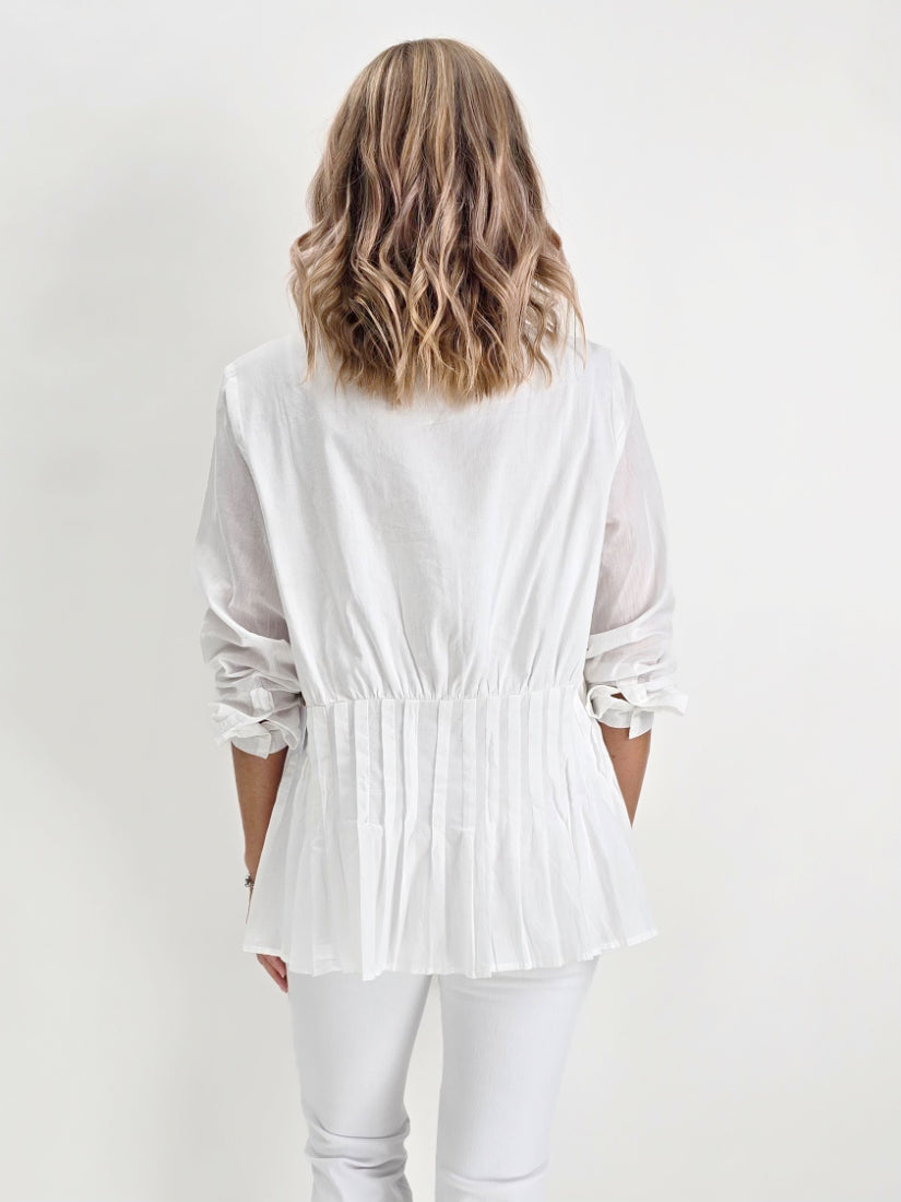 Narenee Designs- Artful Summer Patchwork Shirt