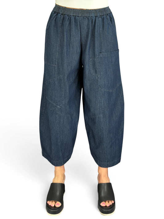 BELLA BLUE - Pattern Denim Pant