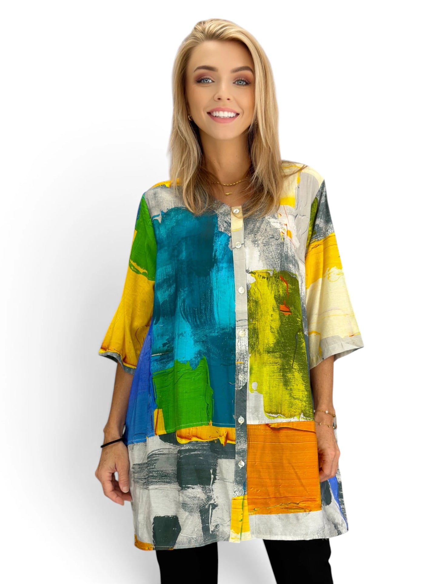 BELLA BLUE - Summer Color Tunic