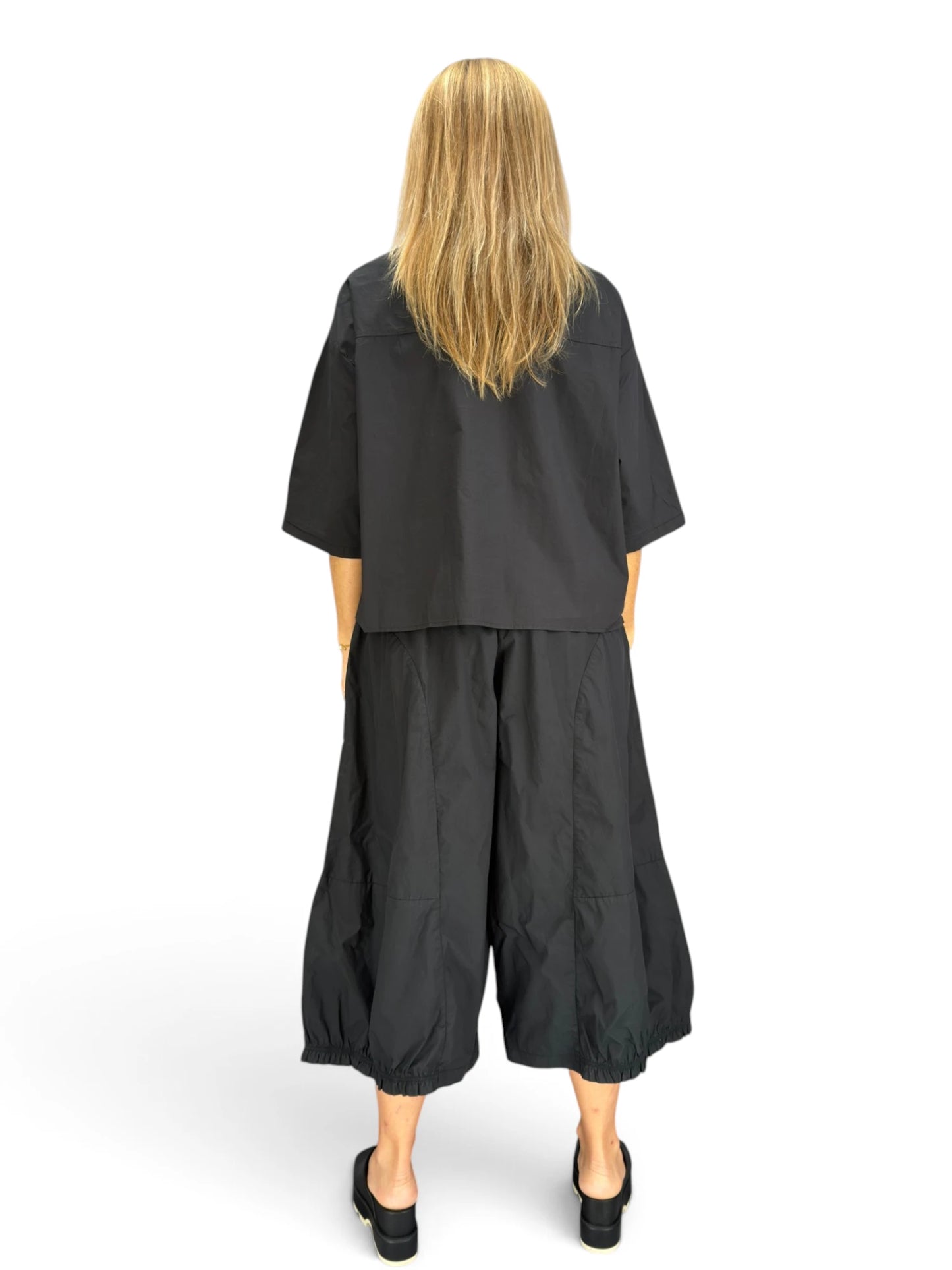 BELLA BLUE - Cotton Lantern Pant