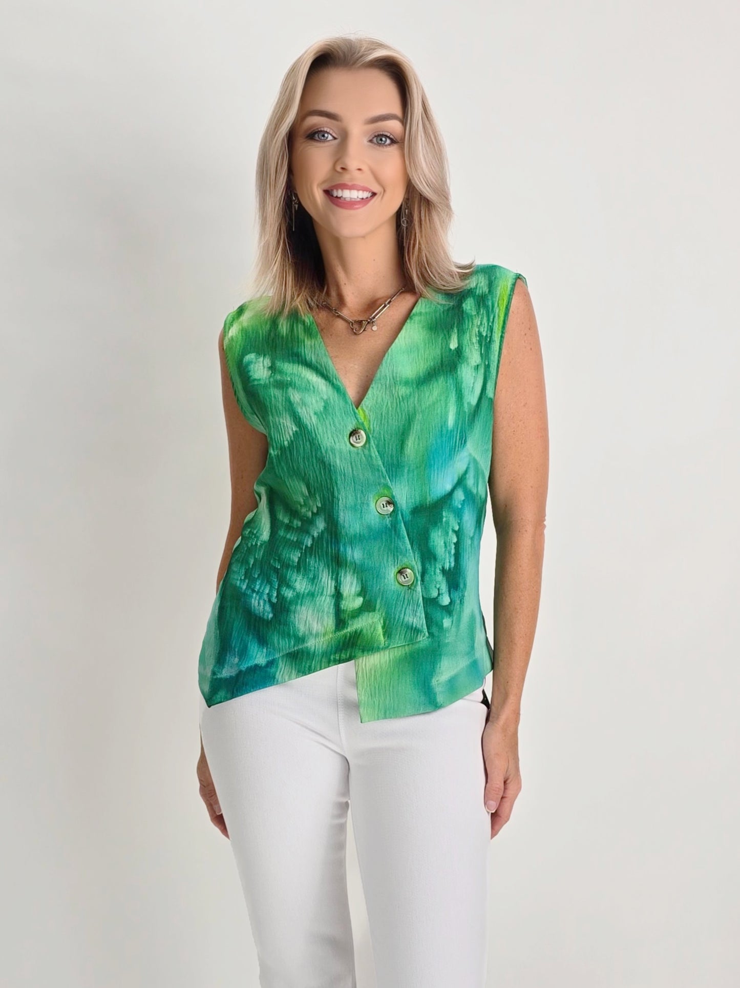 Narenee Designs- Hand Panted Vest