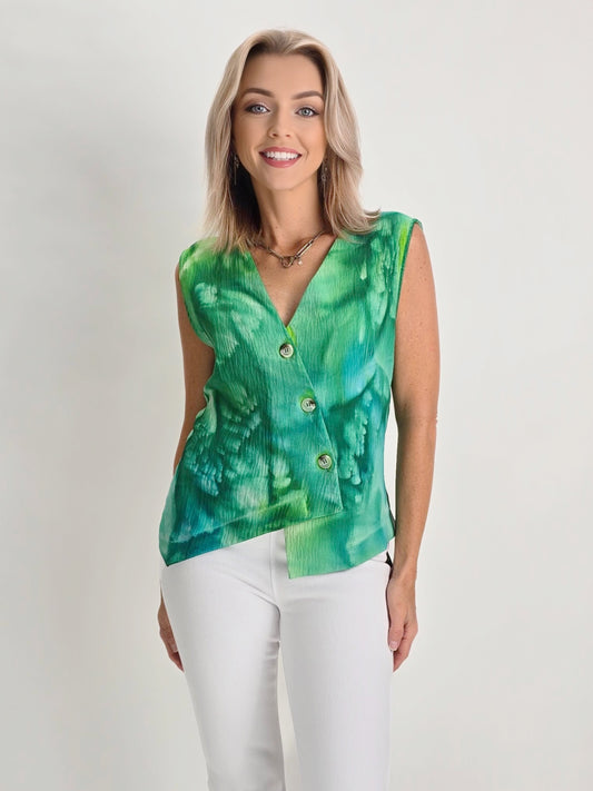 Narenee Designs- Hand Panted Vest