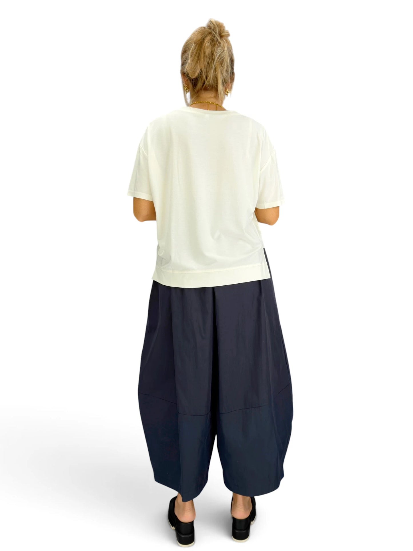 Mia Collection- Easy Midnight  Barrel Pants