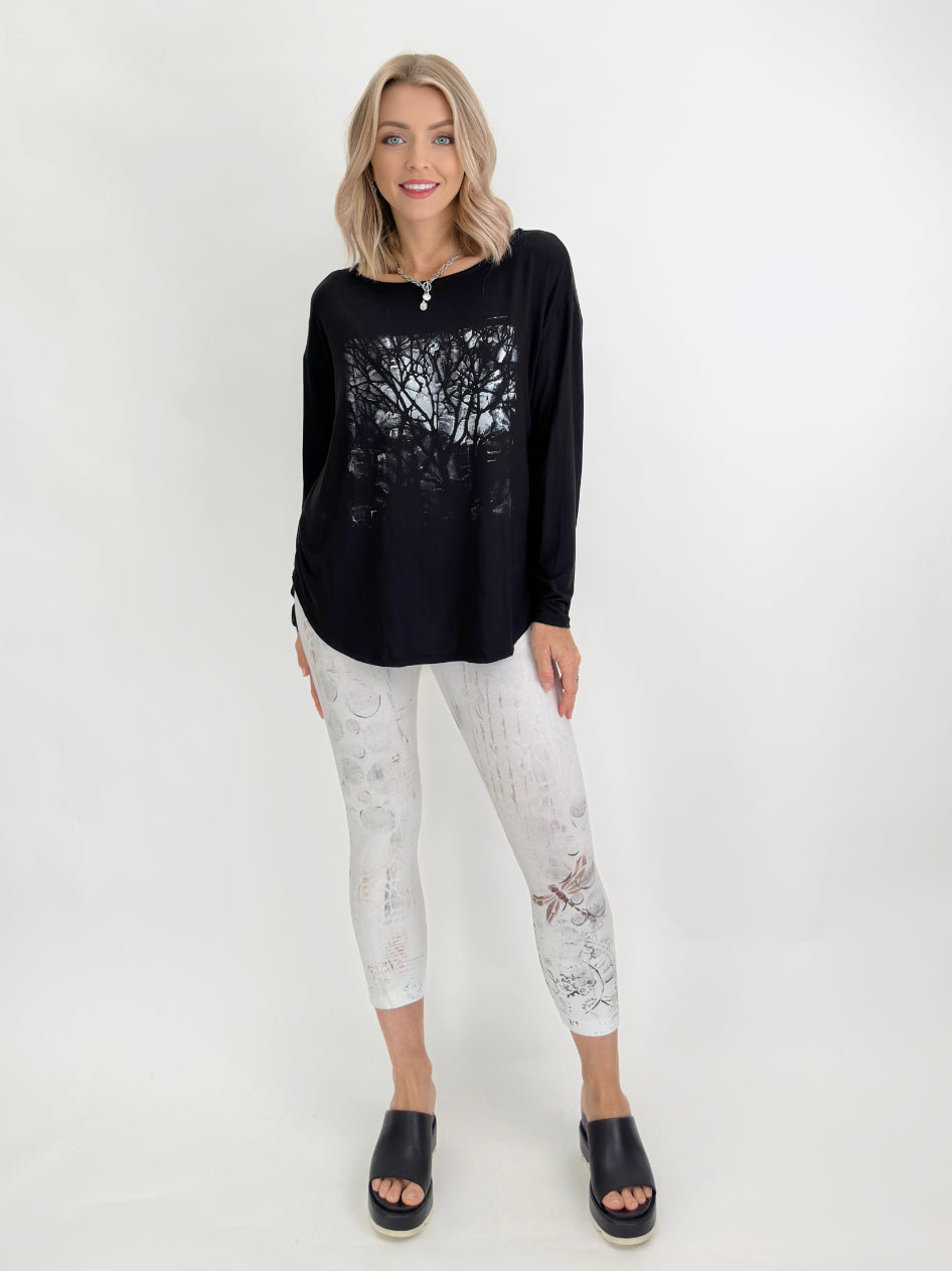 Narenee Designs-Bamboo Dolman L/S Top