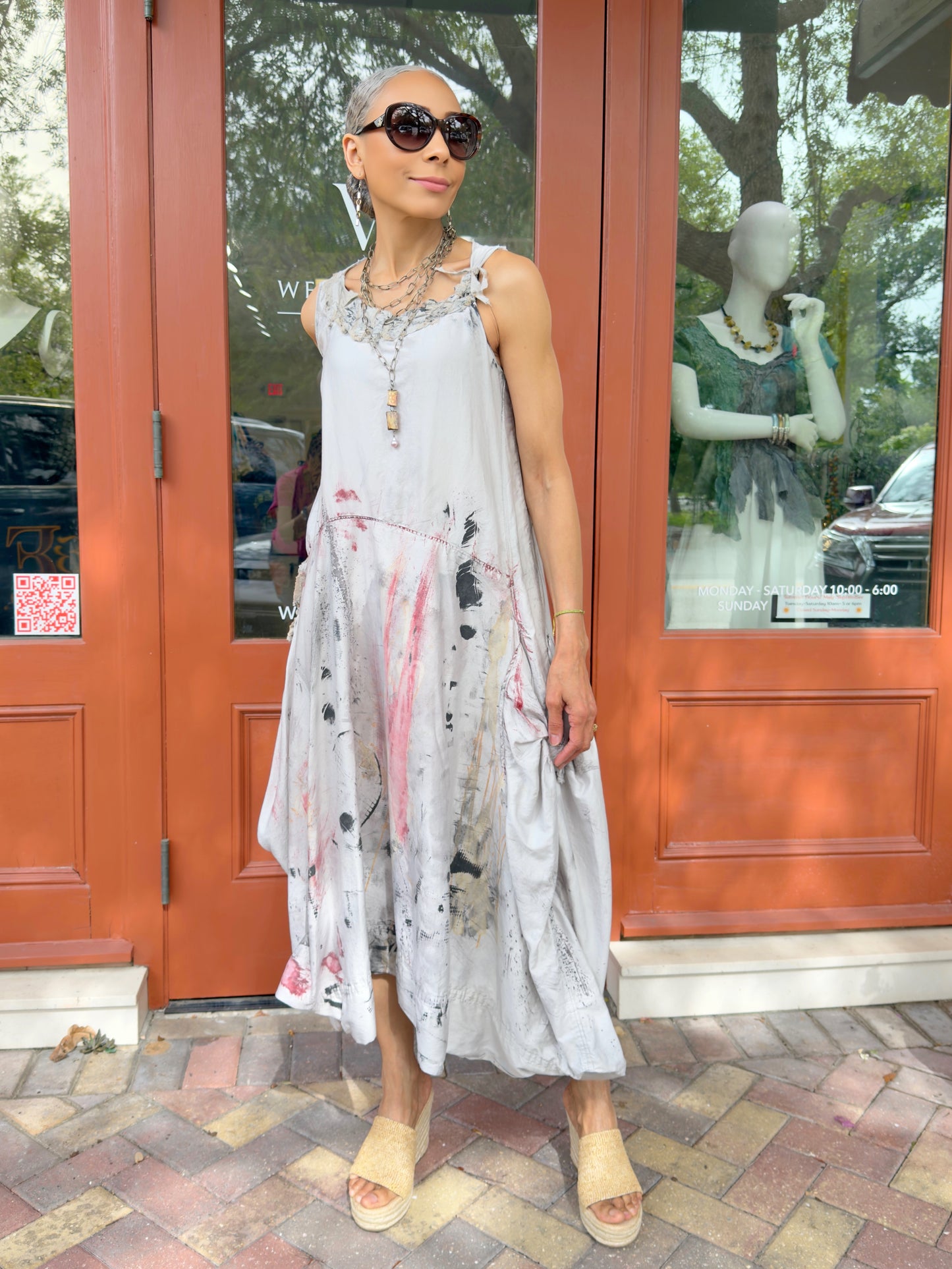 Tatiana Palnitska - SUM31- "Your Summer is Waiting" Cotton Dress