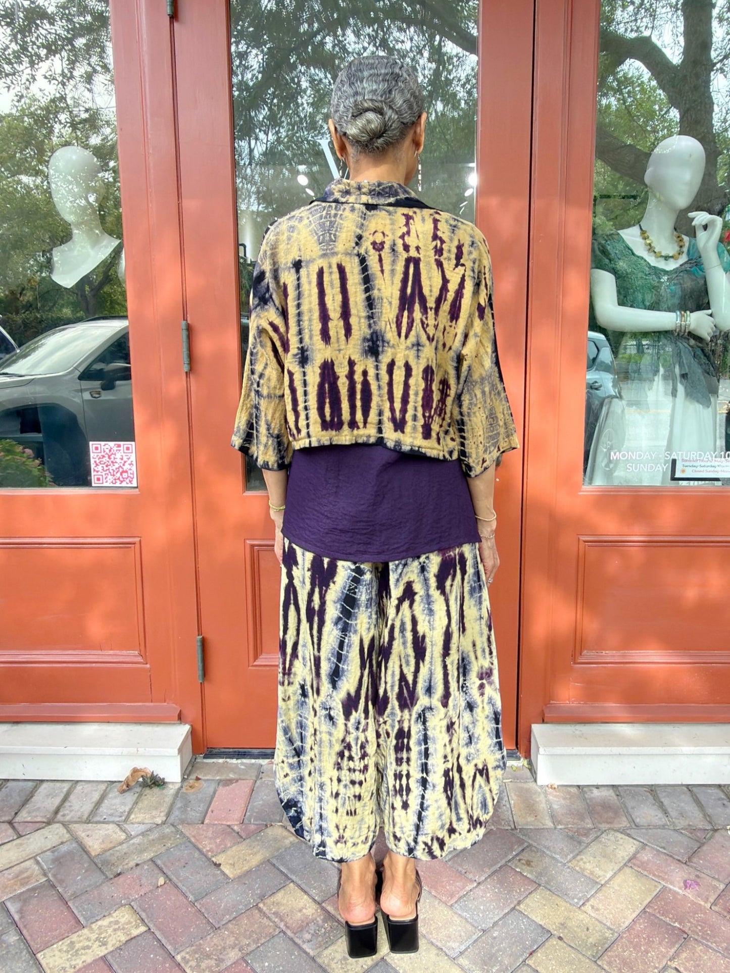 Eleven Stitch- Double Pocket Pants/ Hand Dye