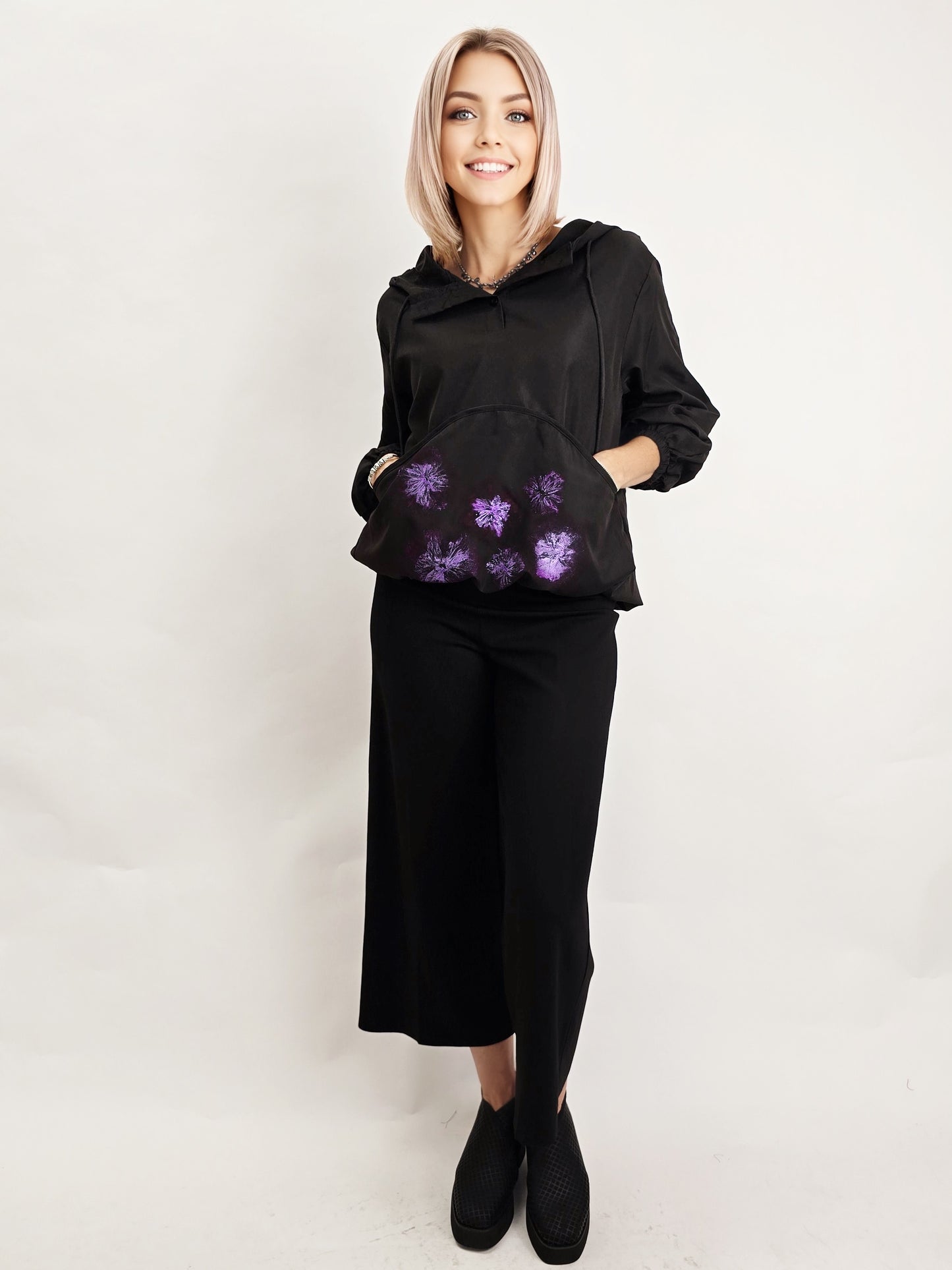 Narenee Designs- Garden Hoody Top