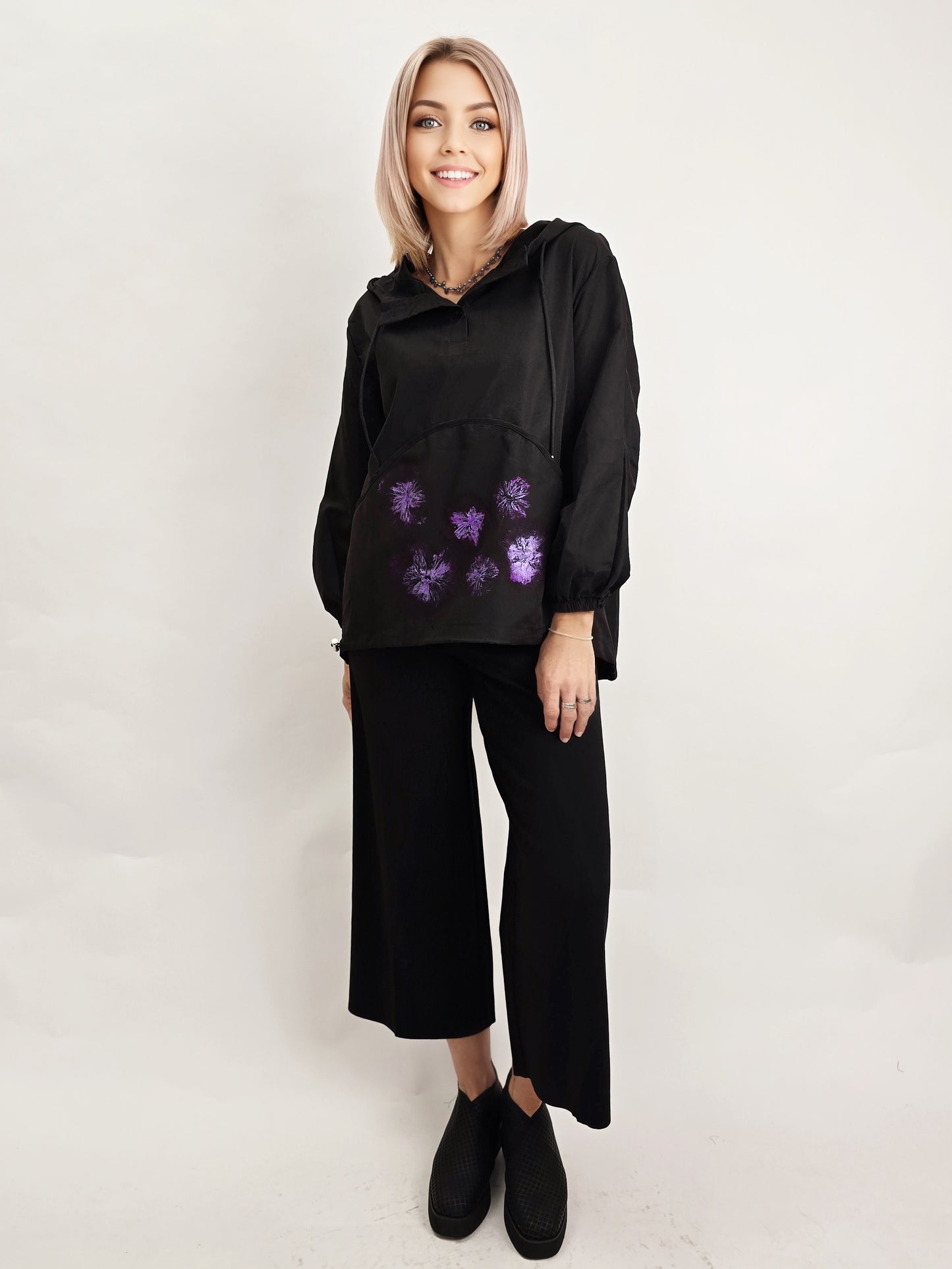 Narenee Designs- Garden Hoody Top