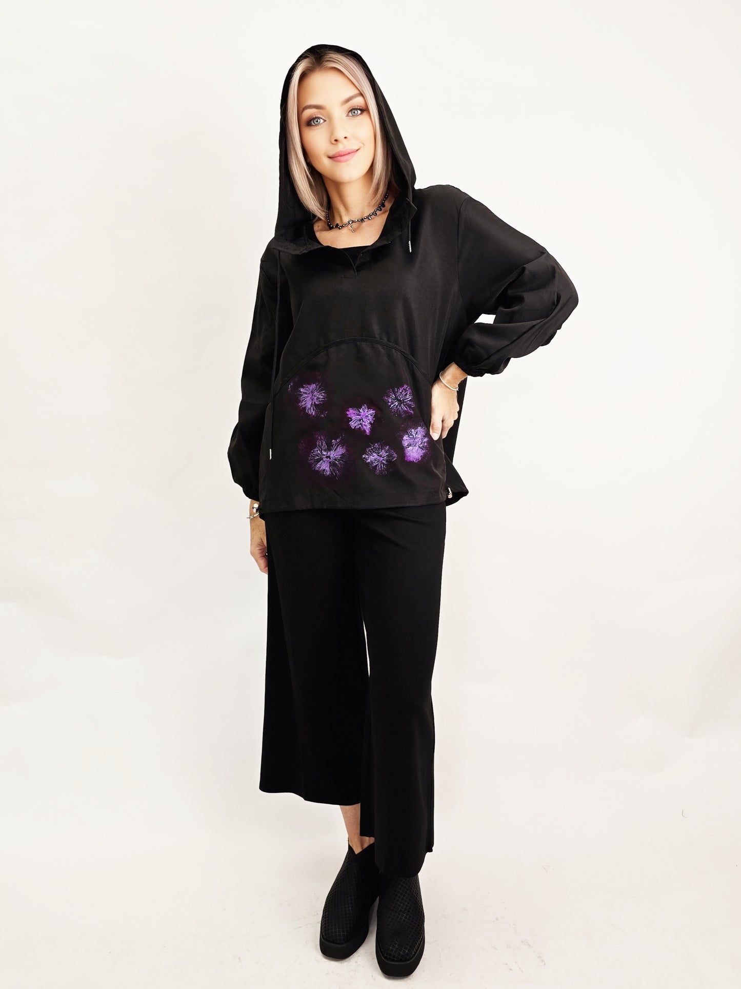 Narenee Designs- Garden Hoody Top