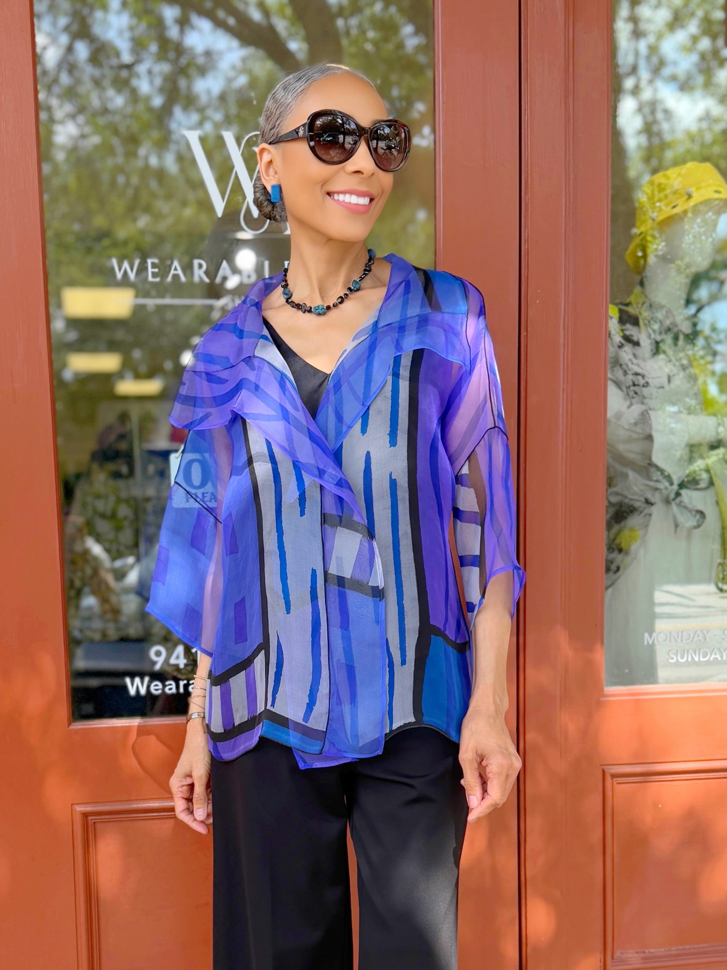 Kay Chapman- Origami Organza Jacket