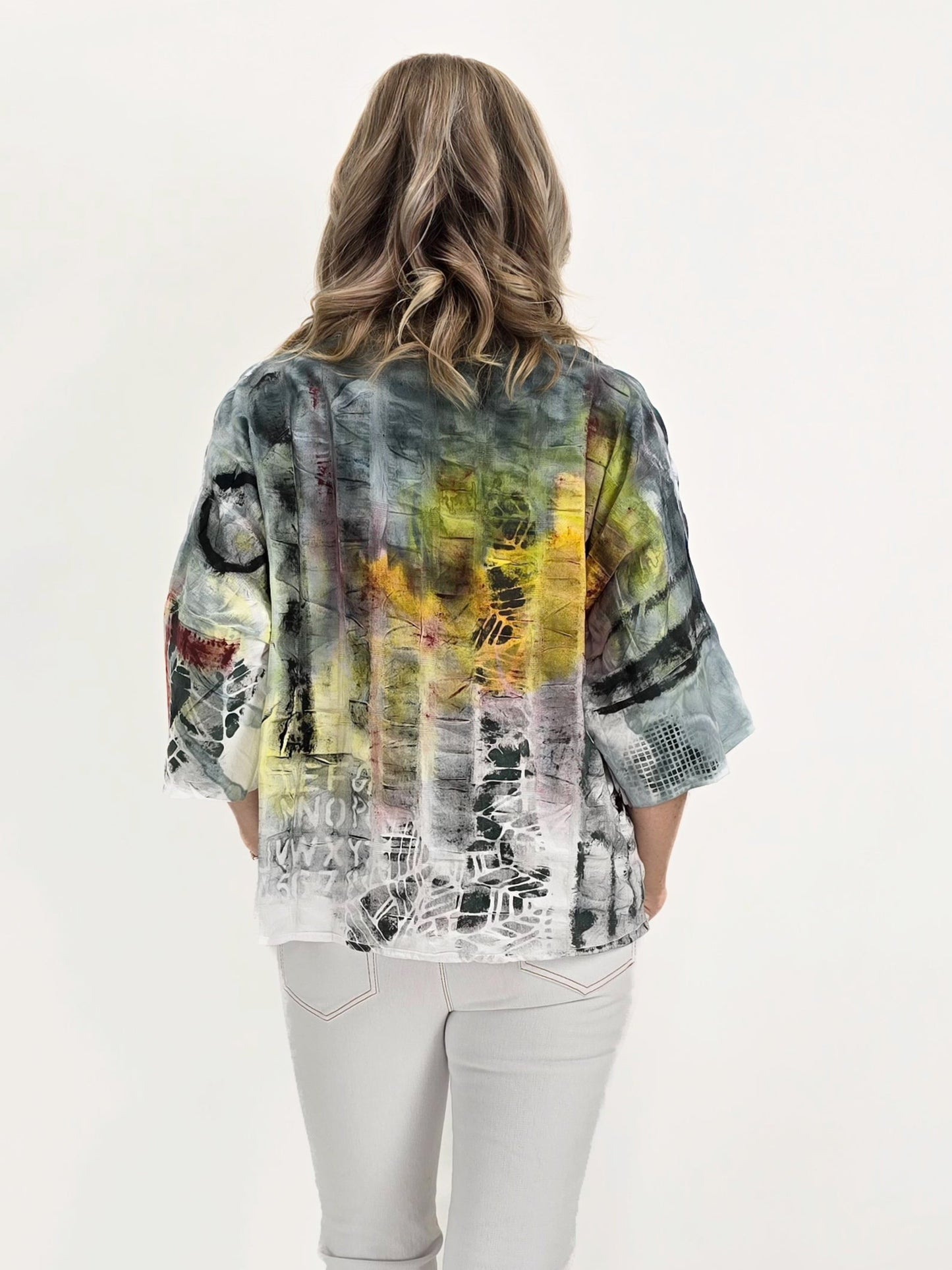 Tatiana Palnitska- SPT7/ Textured Cotton Top
