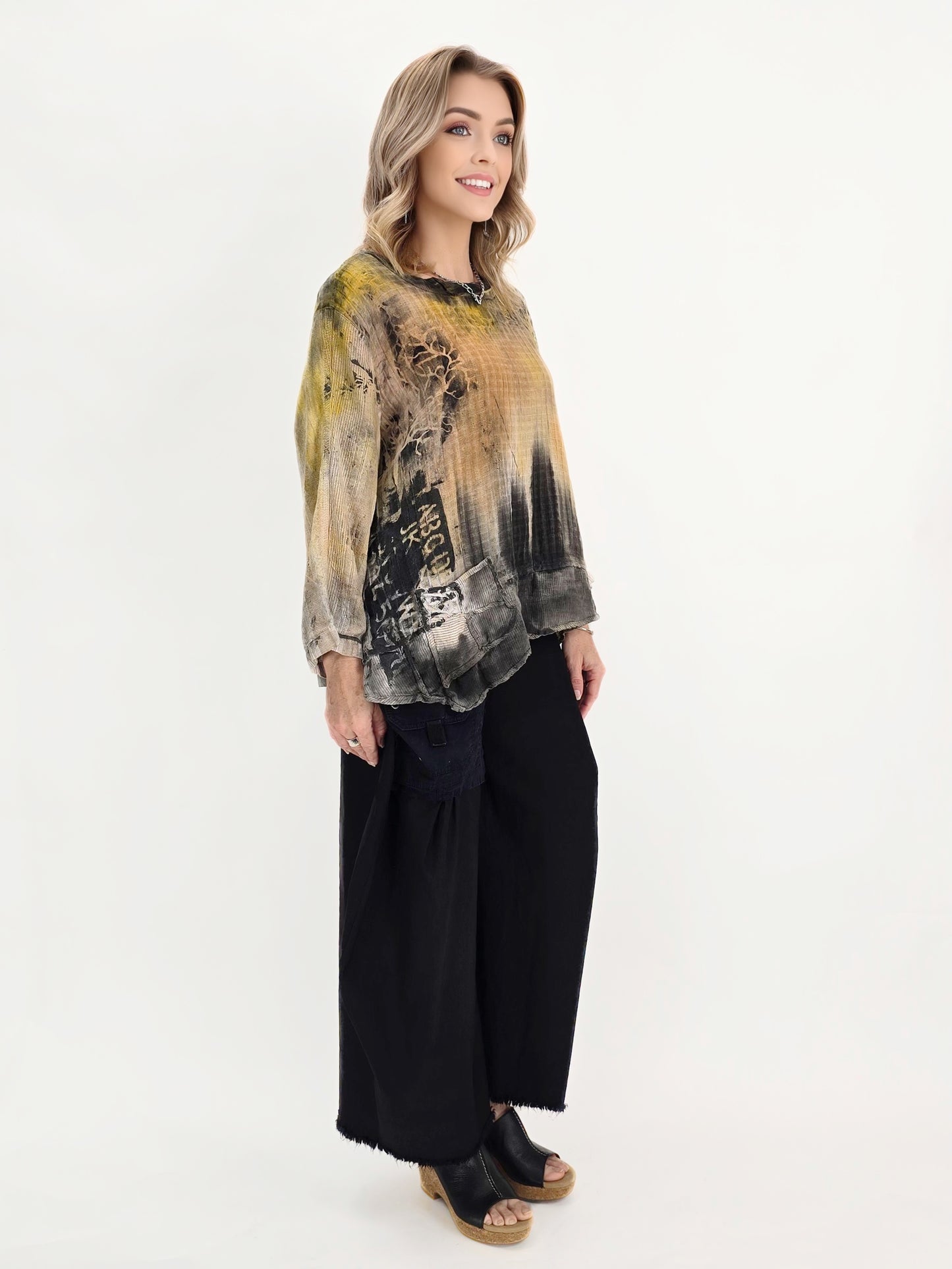 Tatiana Palnitska- SPT8/ Double Gauze Top