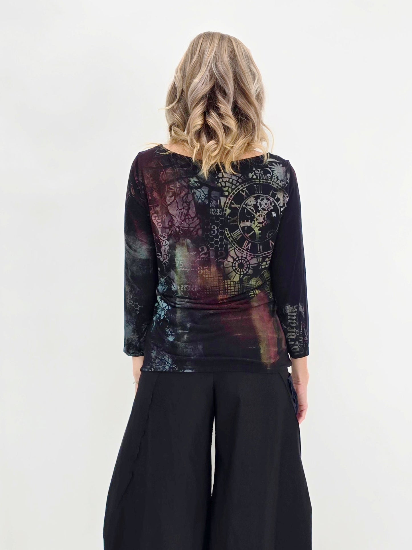 Tatiana Palnitska- SPT16/ Black Painted Tee
