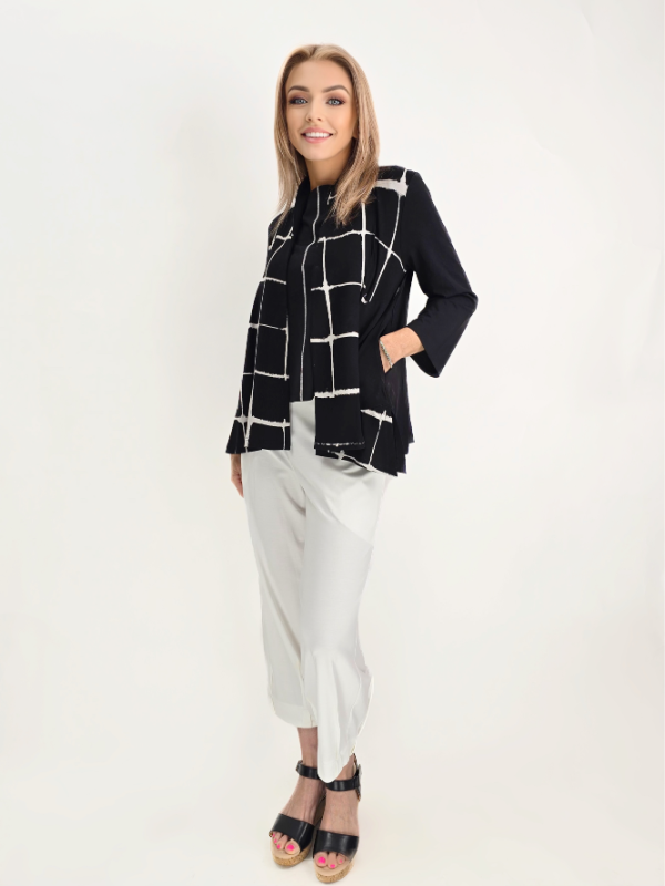 Ozai N Ku- Chess Cardigan