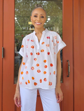 Alvarez Designs- Connecting the Dots Top