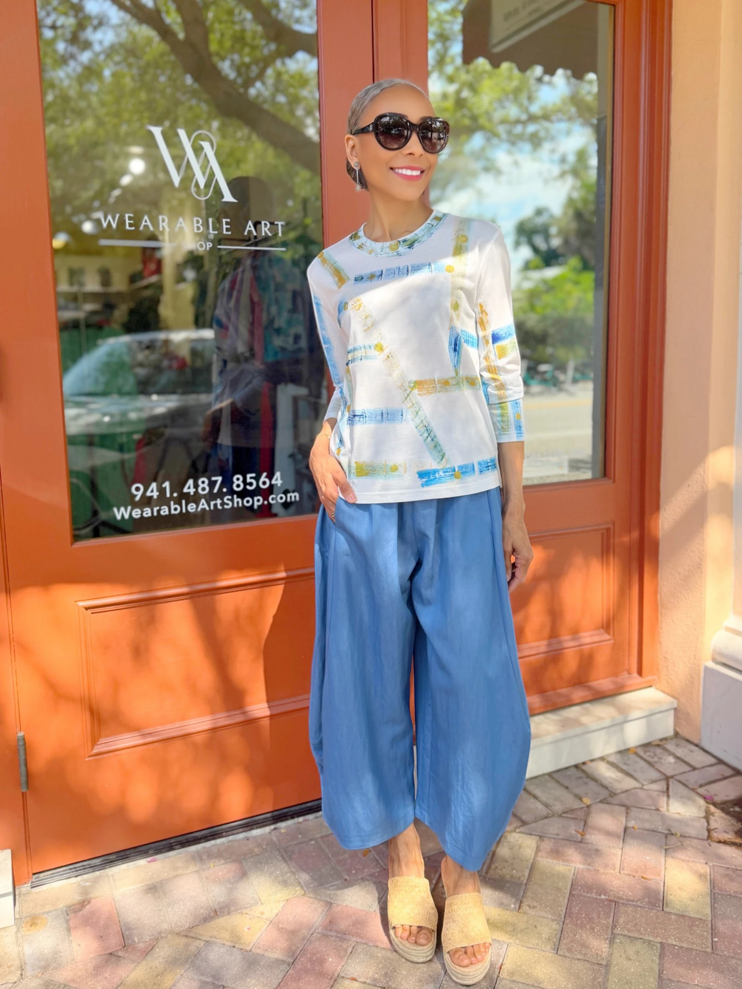 Lalavon - Elastic Waist Balloon Pants