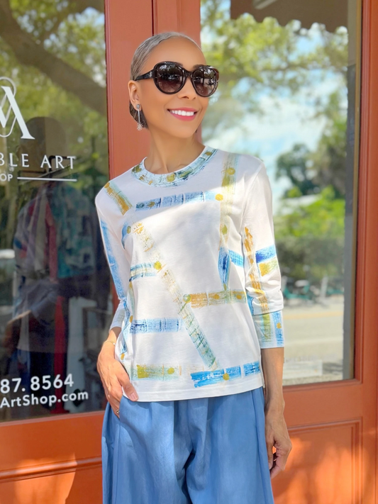 Alvarez Designs- Punto & Linea Tee