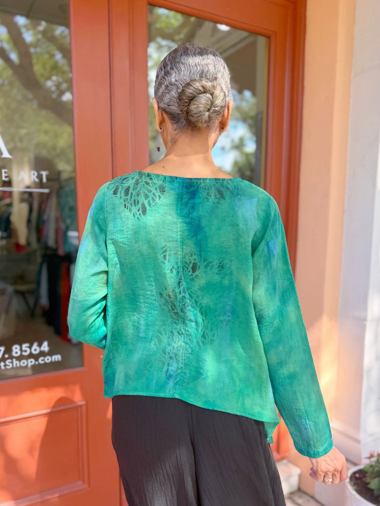 Narenee Designs- Driftwood Breeze Top