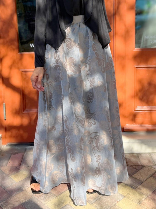 IVE - Embroidered Maxi Skirt