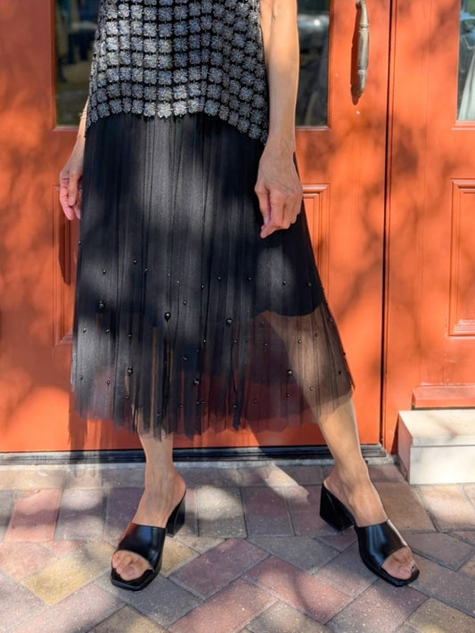 Ellyndale - Fairy Pleated Mesh Skirt