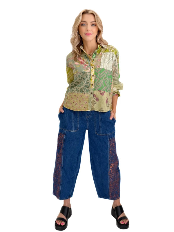 Narenee Designs- Painter’s Mark Denim Pant