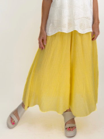 Mia Collection- Summer Breeze Pant/ Yellow