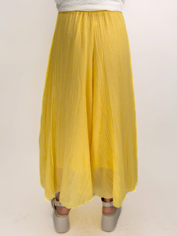 Mia Collection- Summer Breeze Pant/ Yellow