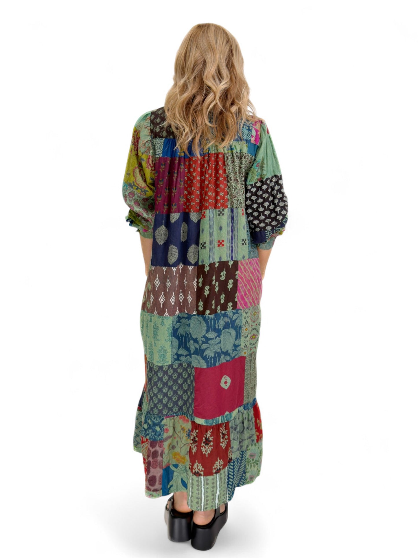 Rahab's Rope - Harvest Patchwork Maxi