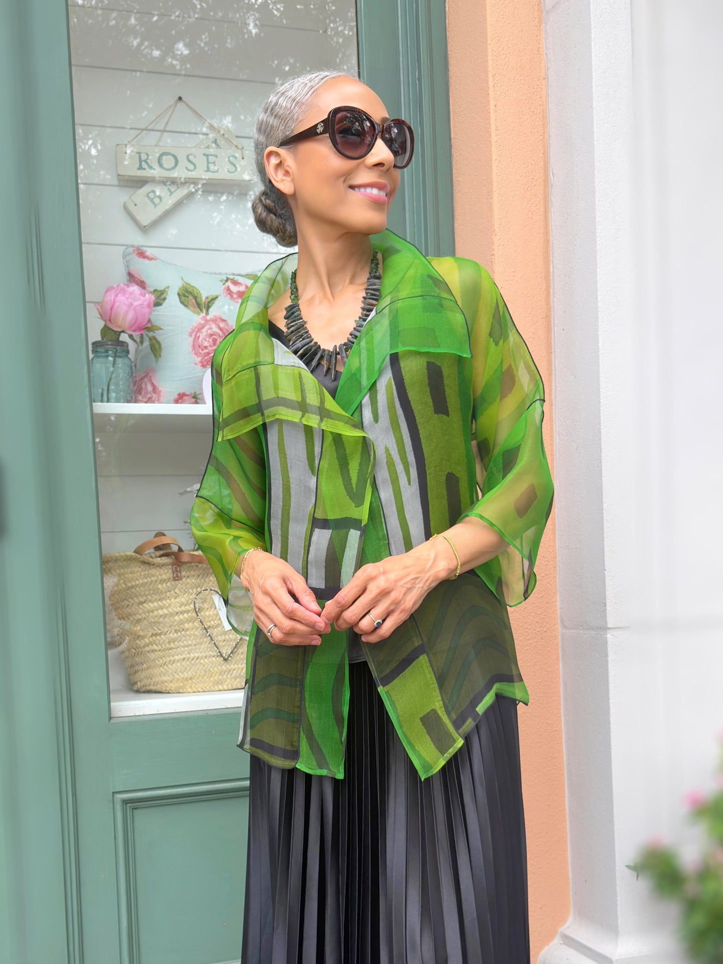 Kay Chapman- Origami Organza Jacket