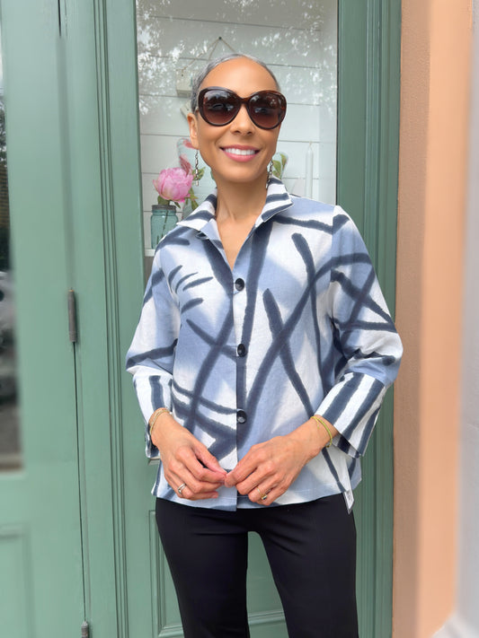 Kay Chapmans- Loop Button Shirt/Jacket