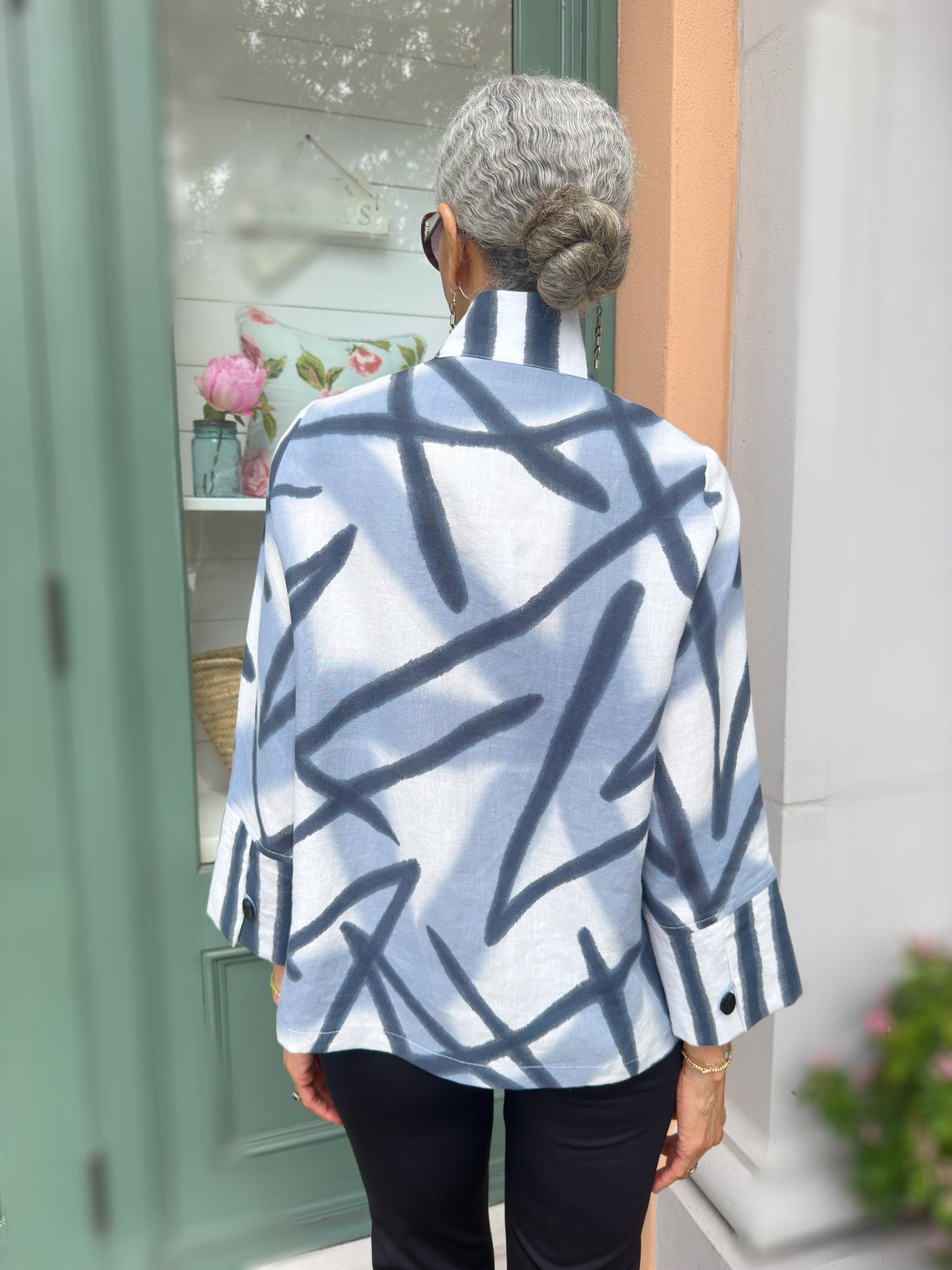 Kay Chapmans- Loop Button Shirt/Jacket