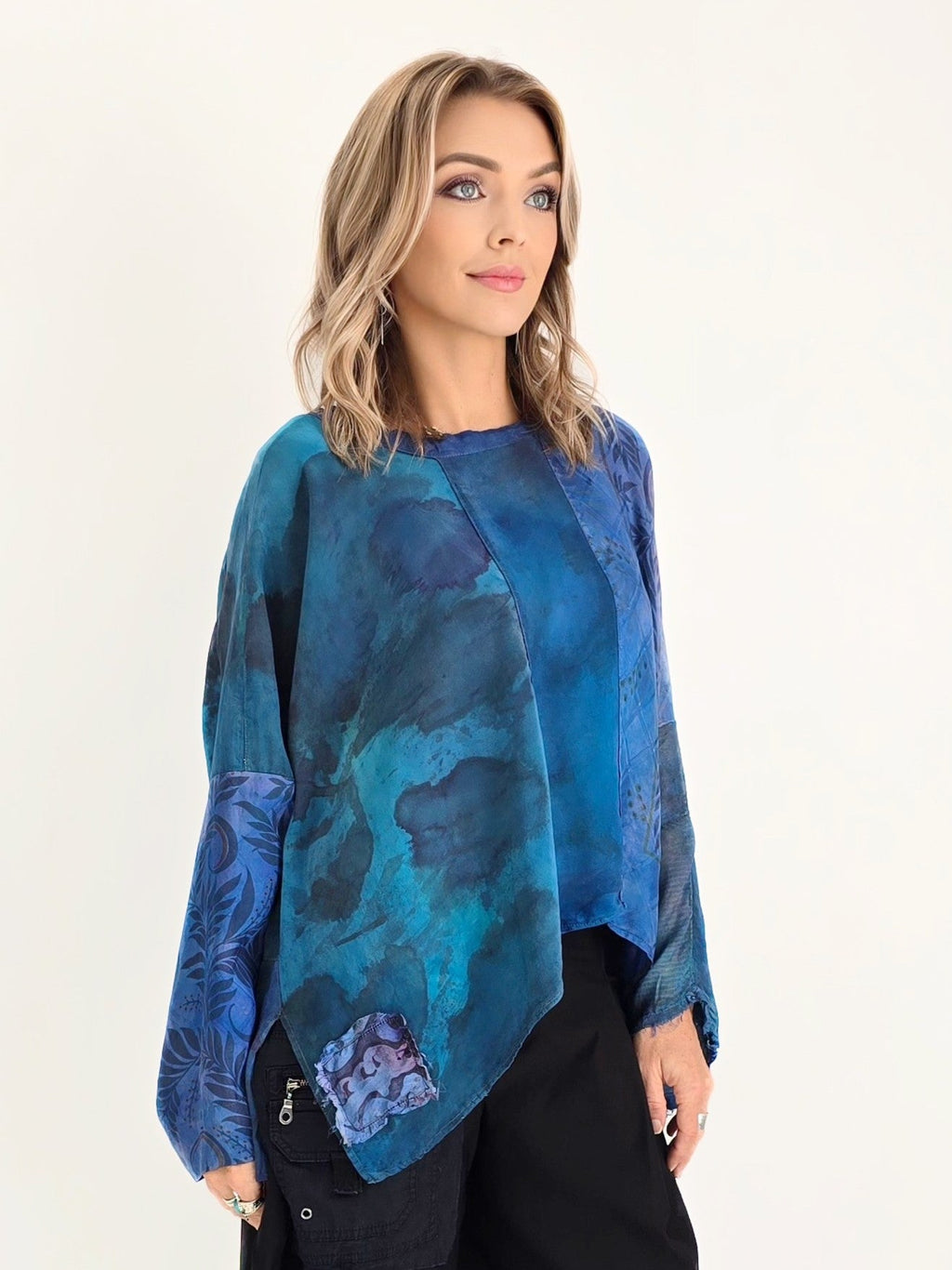 Reimagine Collection- Tatiana Palnitska/ Silk Blouse