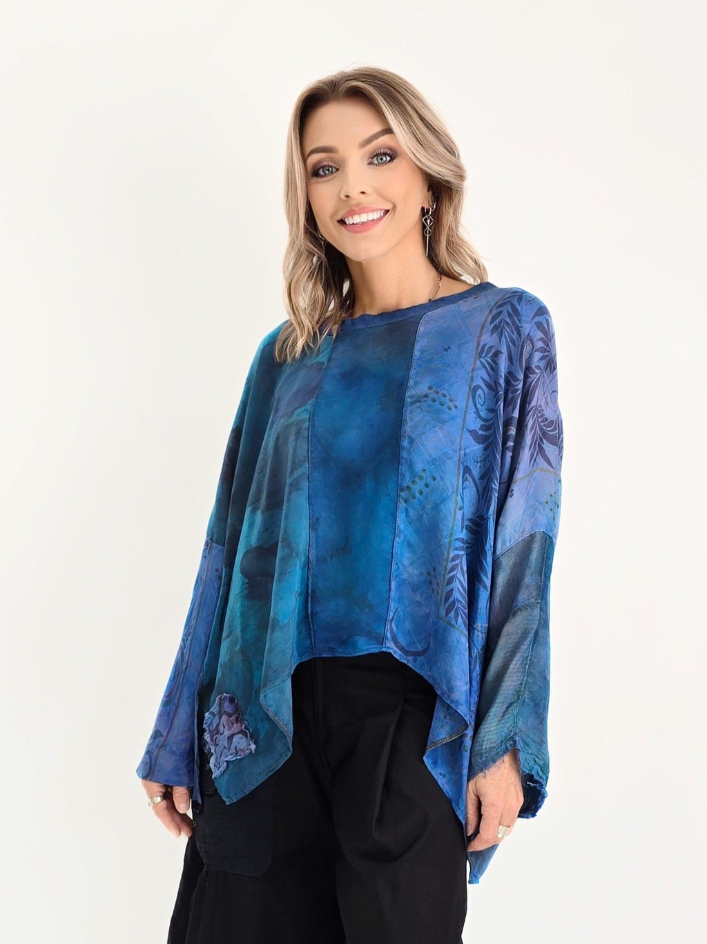 Reimagine Collection- Tatiana Palnitska/ Silk Blouse