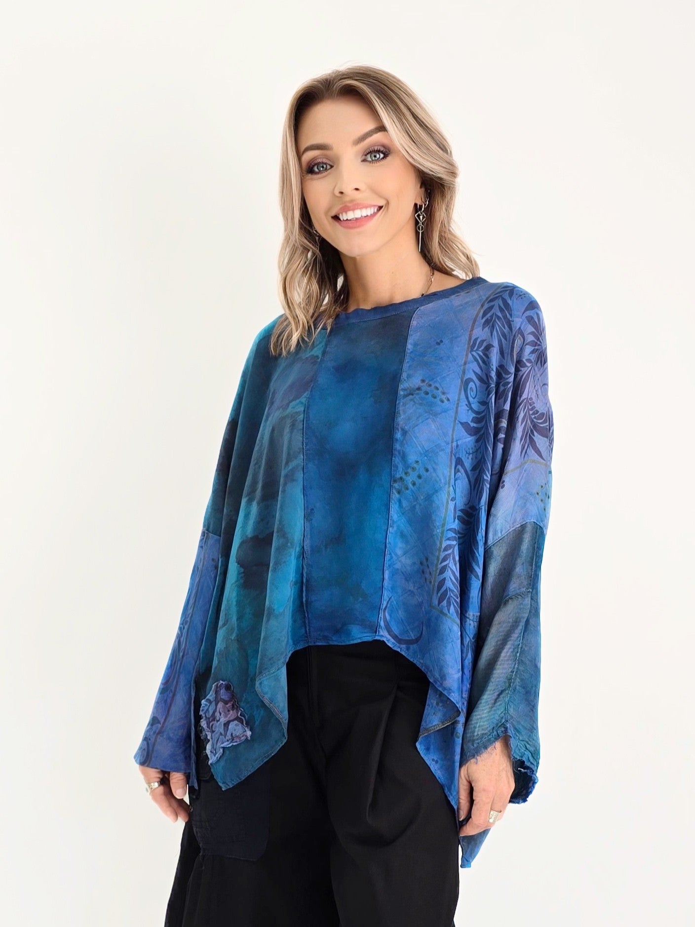 Reimagine Collection- Tatiana Palnitska/ Silk Blouse