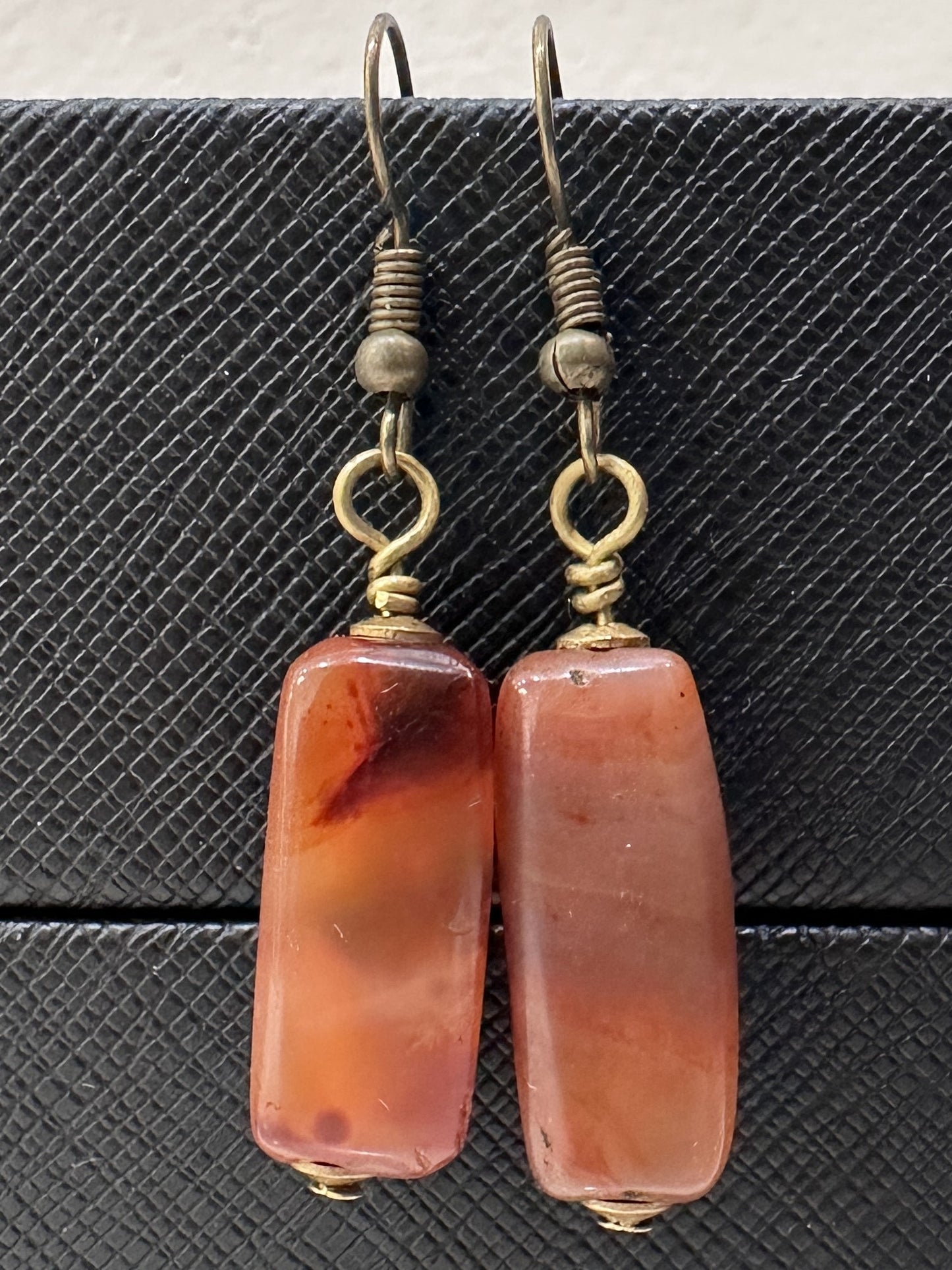 NSerena Jewelry-African Carnelian Earrings